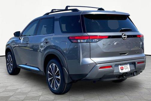 Gun Metallic 2026 Nissan Pathfinder Platinum