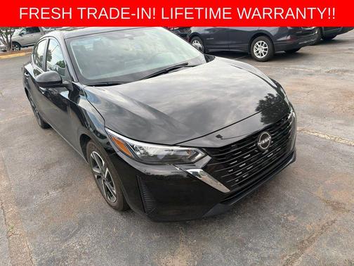 Super Black 2024 Nissan Sentra SV