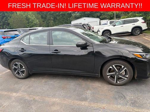 Super Black 2024 Nissan Sentra SV
