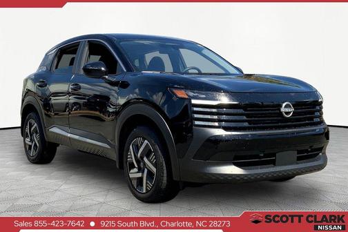 Super Black 2025 Nissan Kicks SV