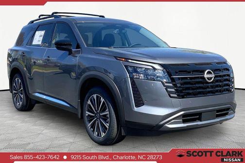 Gun Metallic 2026 Nissan Pathfinder Platinum