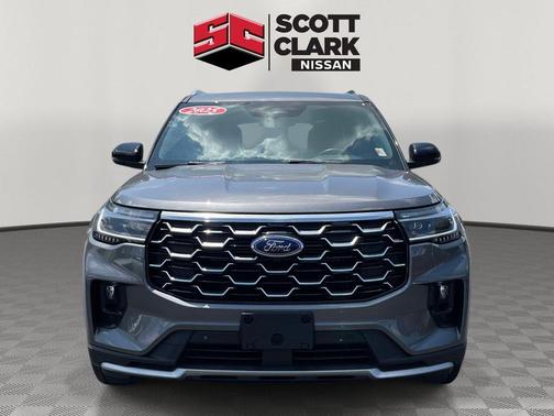 CARBONIZED GRAY METALLIC 2025 Ford Explorer Platinum