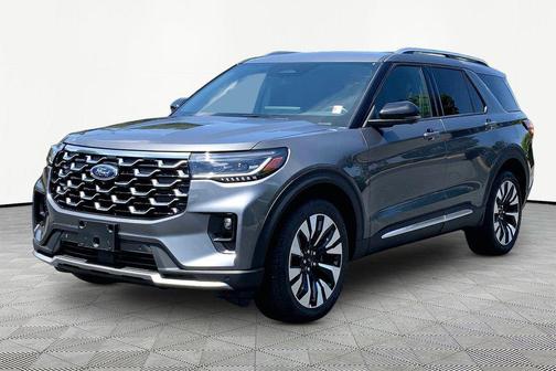 CARBONIZED GRAY METALLIC 2025 Ford Explorer Platinum