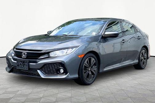 Gray 2017 Honda Civic EX