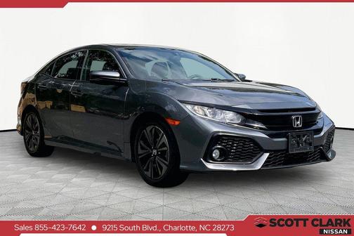 Gray 2017 Honda Civic EX