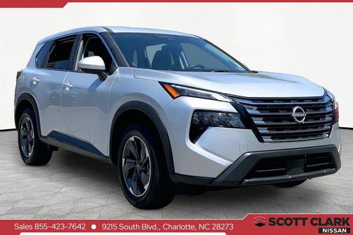 Brilliant Silver Metallic 2025 Nissan Rogue SV