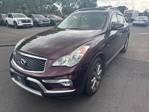 Midnight Garnet 2017 INFINITI QX50 Base