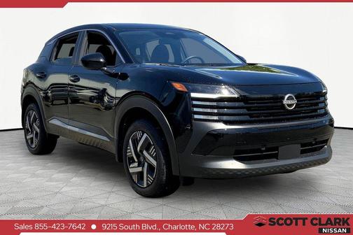 Super Black 2025 Nissan Kicks SV