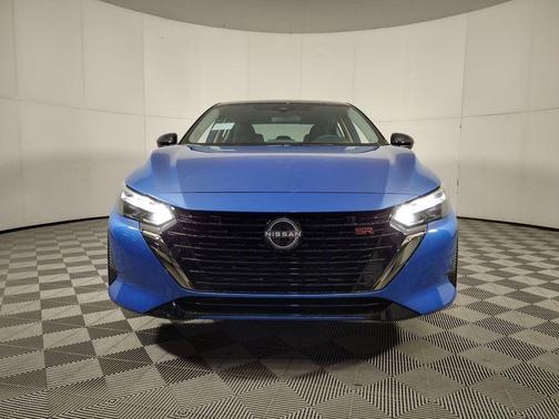 Electric Blue Metallic/Super Black 2025 Nissan Sentra SR