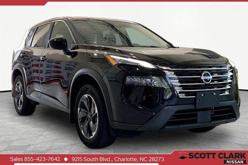 Super Black 2024 Nissan Rogue SV