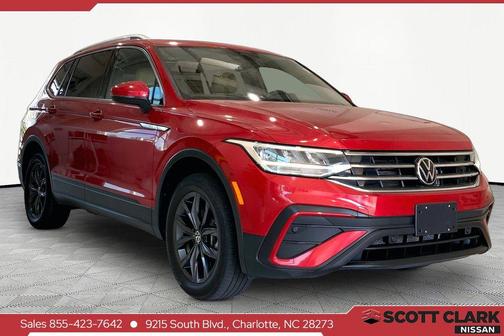 Kings Red Metallic 2023 Volkswagen Tiguan 2.0T SE 4MOTION