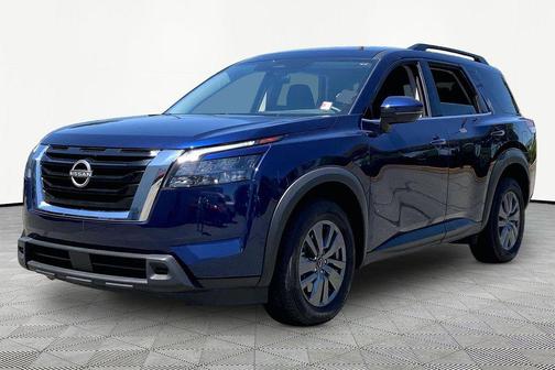 Deep Ocean Blue Pearl 2025 Nissan Pathfinder SV 4WD