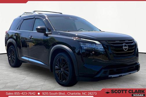 Super Black 2023 Nissan Pathfinder Platinum 4WD