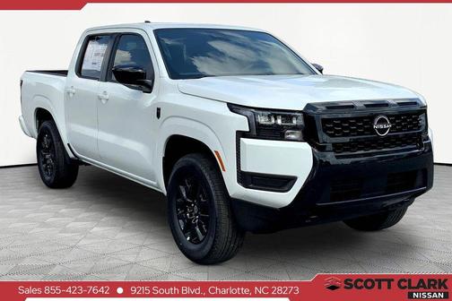 Glacier White 2026 Nissan Frontier SV