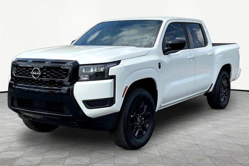 Glacier White 2026 Nissan Frontier SV
