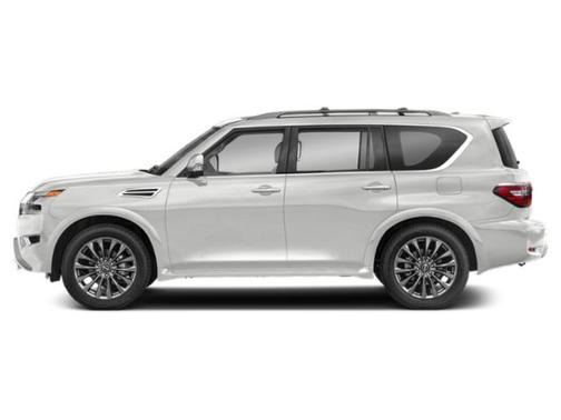 Aspen White Tricoat 2023 Nissan Armada Platinum 4WD