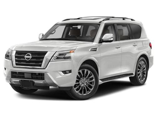 Aspen White Tricoat 2023 Nissan Armada Platinum 4WD