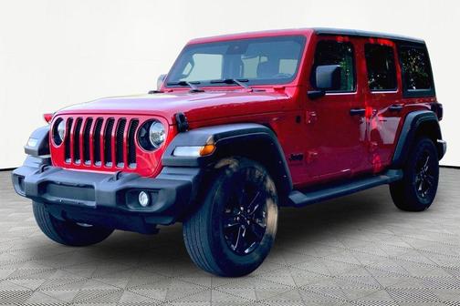 Firecracker Red Clearcoat 2022 Jeep Wrangler Unlimited Sport Altitude