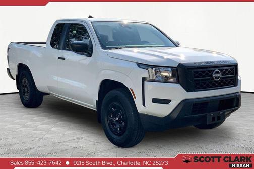 Glacier White 2024 Nissan Frontier S