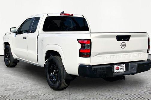 Glacier White 2024 Nissan Frontier S