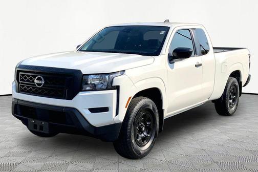 Glacier White 2024 Nissan Frontier S