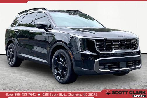 Ebony Black 2025 Kia Sorento SX