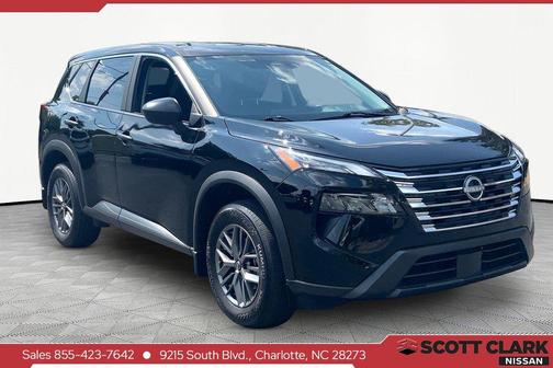 Super Black 2026 Nissan Rogue S