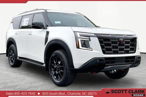 Aspen White Tricoat 2026 Nissan Armada PRO-4X