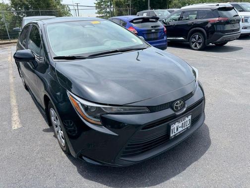 Midnight Black Metallic 2024 Toyota Corolla LE