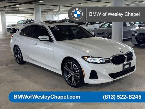 Mineral White Metallic 2023 BMW 330 xDrive