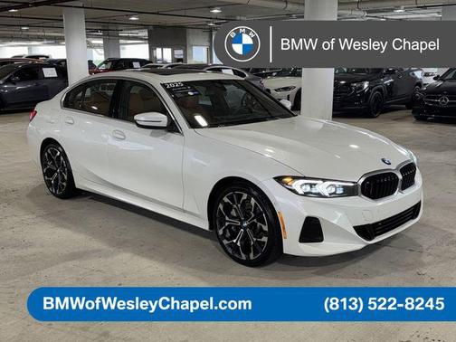 White Metallic 2025 BMW 330 330i