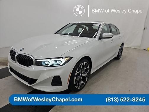 White Metallic 2025 BMW 330 330i