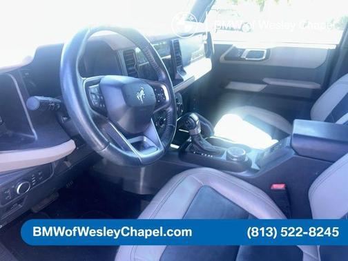 Shadow Black 2022 Ford Bronco Wildtrak