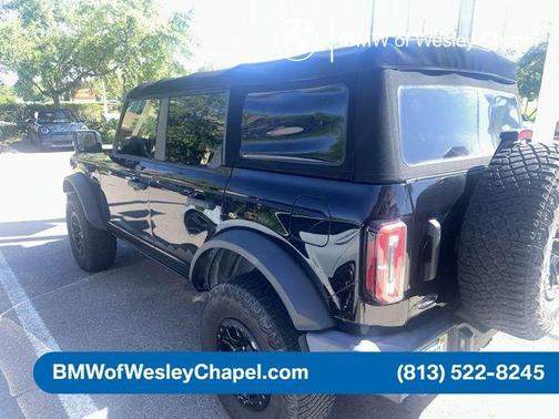 Shadow Black 2022 Ford Bronco Wildtrak