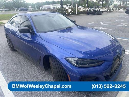 Portimao Blue Metallic 2024 BMW i4 Gran Coupe eDrive40