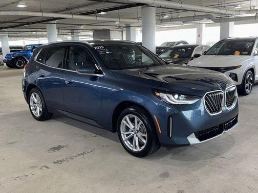 Arctic Race Blue Metallic 2025 BMW X3 30 xDrive