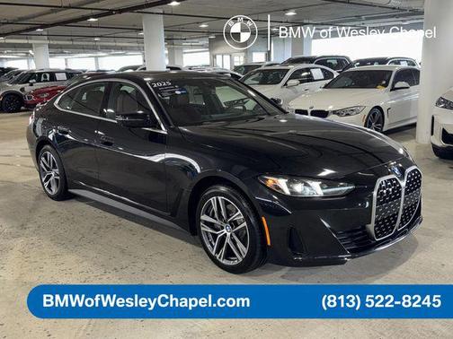 Black Sapphire Metallic 2025 BMW 430 Gran Coupe i