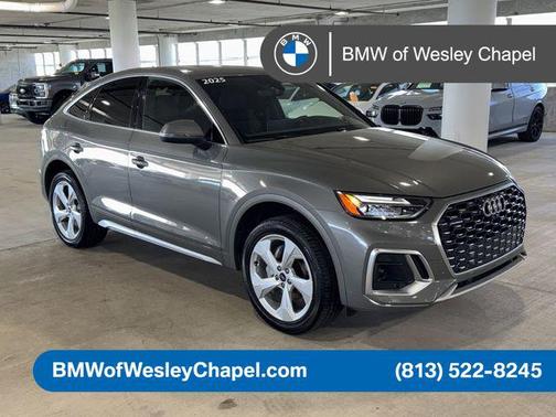 Chronos Gray Metallic 2025 Audi Q5 45 S line Premium Plus