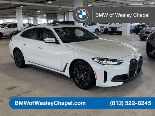 Alpine White 2023 BMW i4 Gran Coupe eDrive40