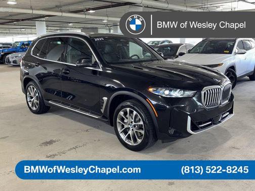 Black Sapphire Metallic 2025 BMW X5 sDrive40i