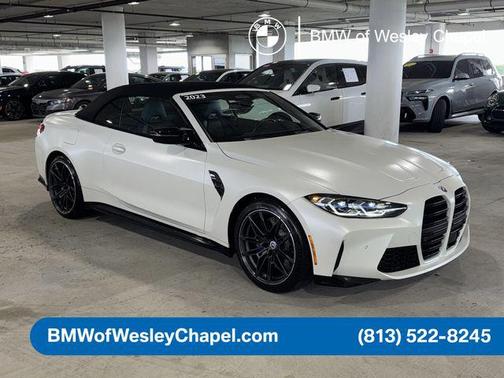 Brilliant White 2023 BMW M4 Competition xDrive