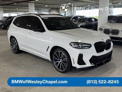 Alpine White 2022 BMW X3 M40i