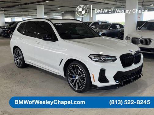 Alpine White 2022 BMW X3 M40i