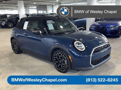 Indigo Sunset Blue Metallic 2025 MINI Convertible Cooper S