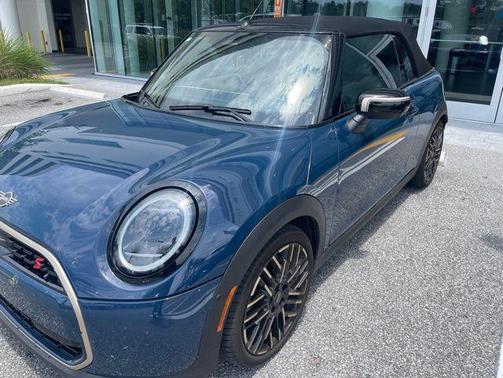 Indigo Sunset Blue Metallic 2025 MINI Convertible Cooper S