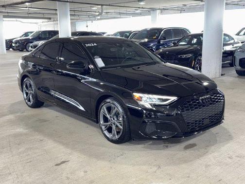 Brilliant Black 2024 Audi A3 Premium