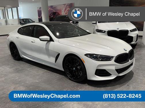 Mineral White Metallic 2026 BMW 840 Gran Coupe i