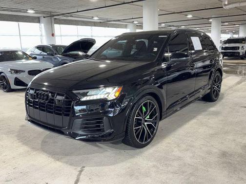 Black 2021 Audi Q7 55 Prestige