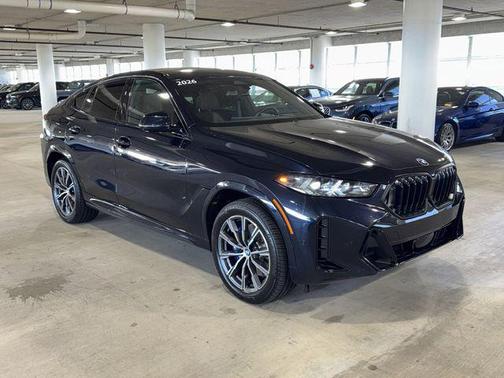 Carbon Black Metallic 2026 BMW X6 xDrive40i