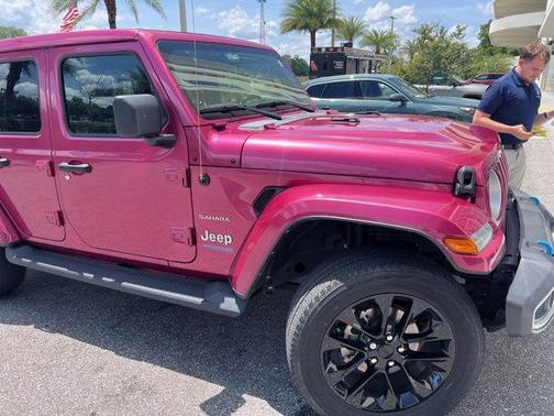 Limited Edition Tuscadero Pearlcoat 2022 Jeep Wrangler Unlimited 4xe Sahara